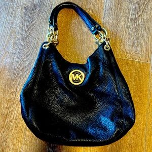 Michael Kors pebble grain leather Fulton bag, Large